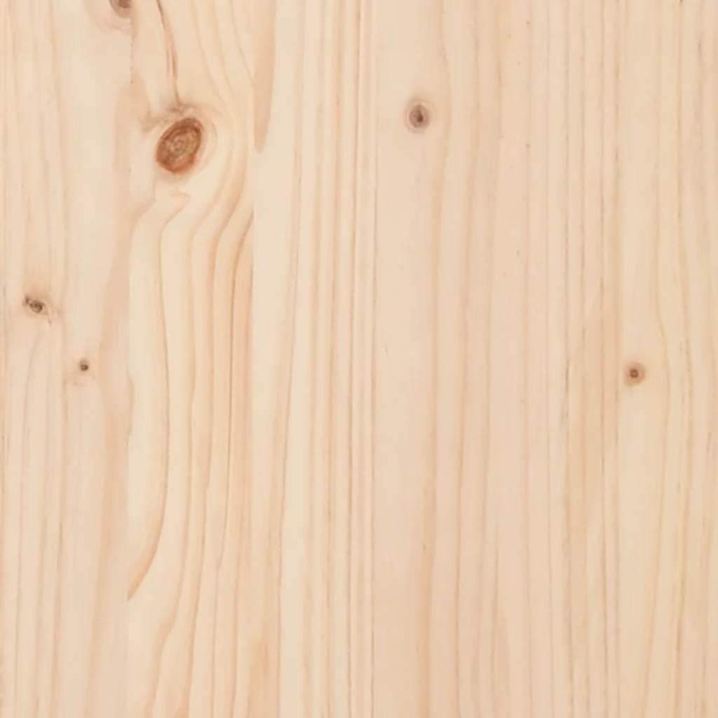 Scarpiere a Parete 2 pz 110x9x23 cm Legno Massello di Pino