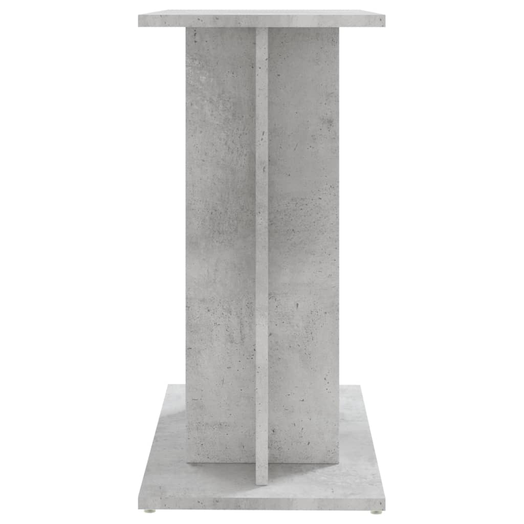 Supporto per acquario in cemento grigio 60x30x60 cm in legno ingegnerizzato