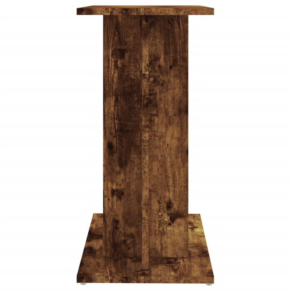 Supporto per acquario in rovere affumicato 60x30x60 cm in legno ingegnerizzato