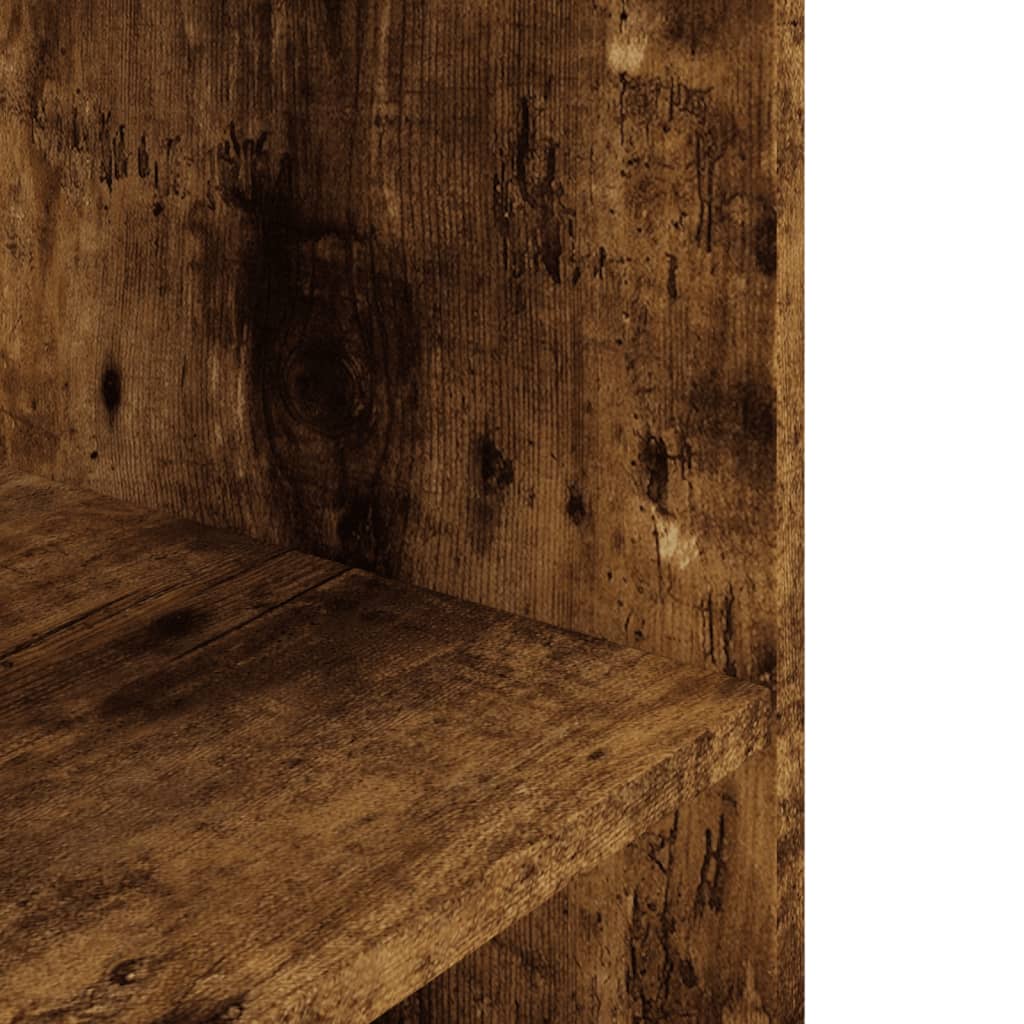 Supporto per acquario in rovere affumicato 60x30x60 cm in legno ingegnerizzato