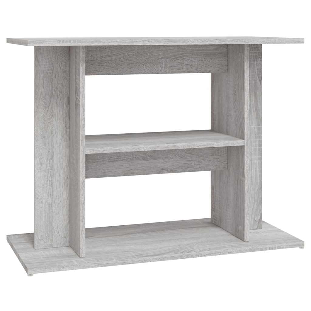 Supporto per acquario Grigio Sonoma 80x35x60 cm in legno ingegnerizzato