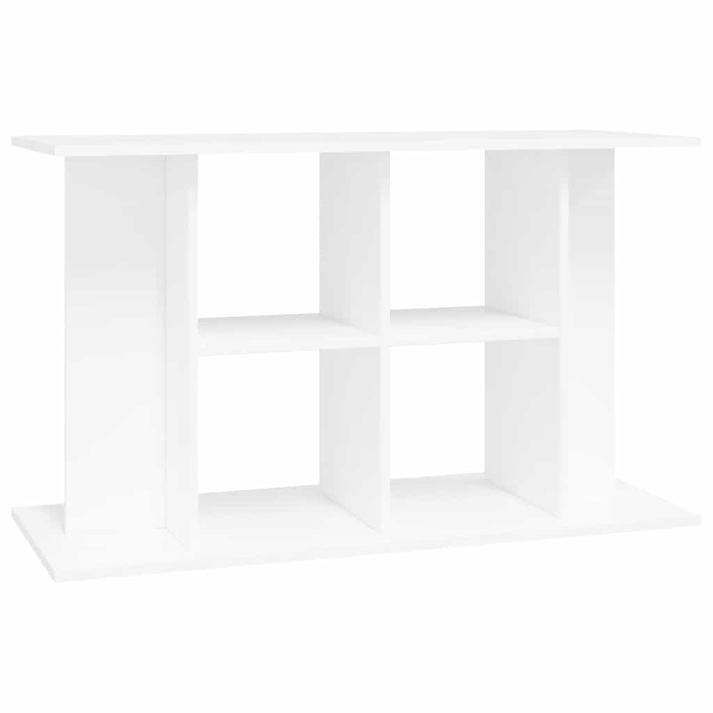 Supporto per Acquario 100x40x60 cm in Legno Multistrato Bianco