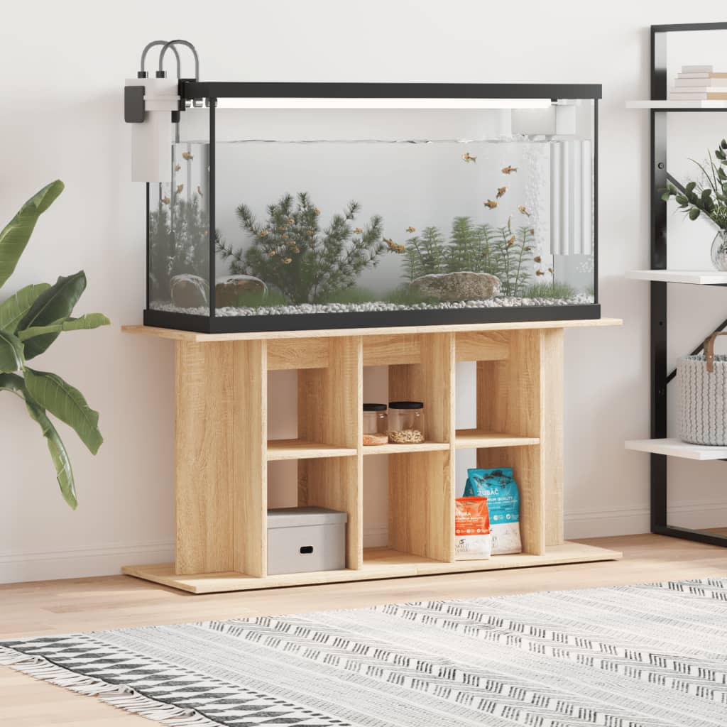Supporto per acquario in rovere Sonoma 120x40x60 cm in legno ingegnerizzato