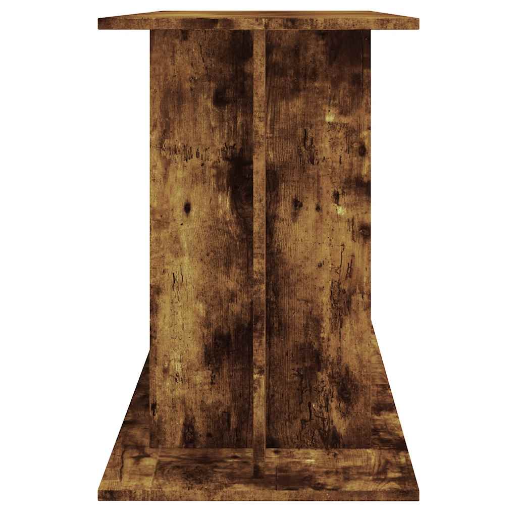 Supporto Acquario 120x40x60 cm in Legno Multistrato Rovere Fumo