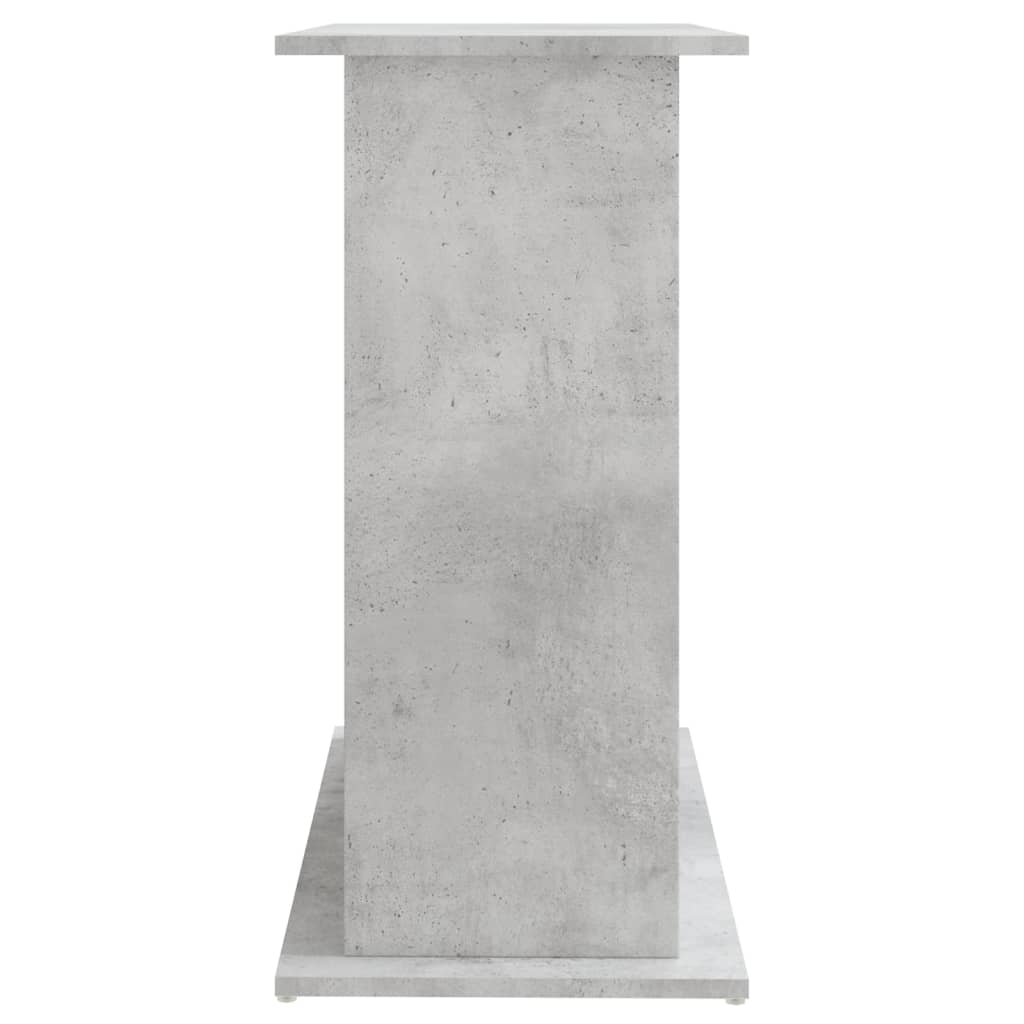 Supporto per acquario in cemento grigio 81x36x73 cm in legno ingegnerizzato