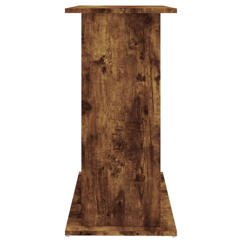 Supporto Acquario 81x36x73 cm in Legno Multistrato Rovere Fumo