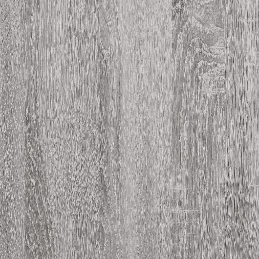 Supporto Acquario 81x36x73cm in Legno Multistrato Grigio Sonoma