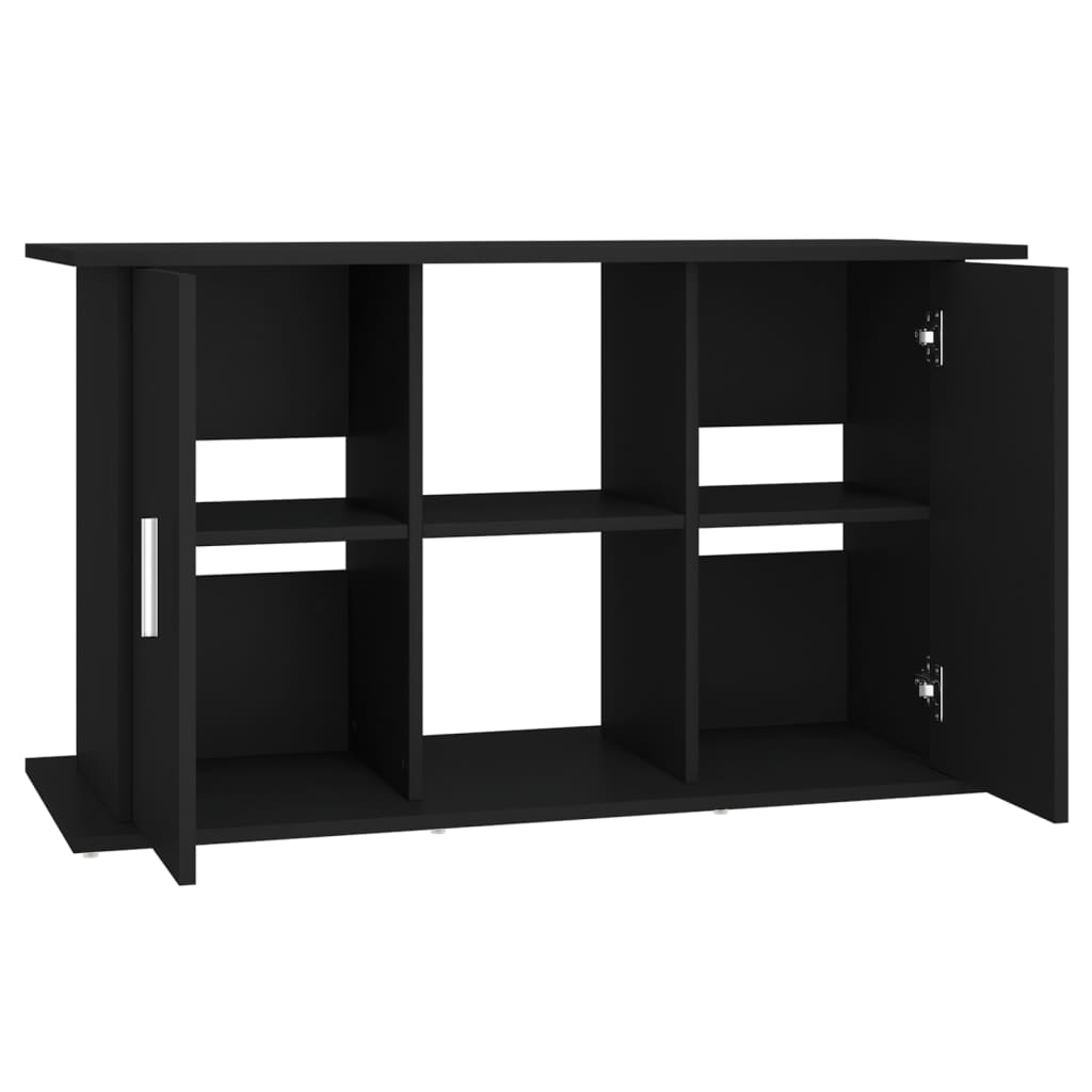 Supporto per Acquario 101x41x58 cm in Legno Multistrato Nero