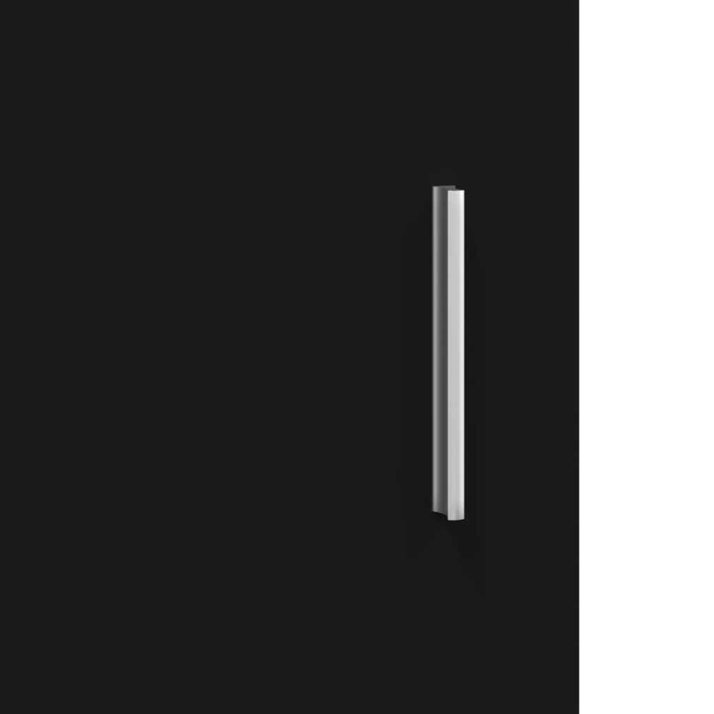 Supporto per Acquario 101x41x58 cm in Legno Multistrato Nero