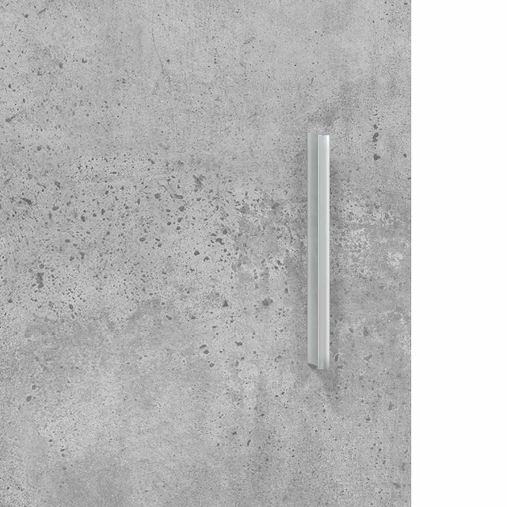 Supporto per acquario in cemento grigio 101x41x58 cm in legno ingegnerizzato