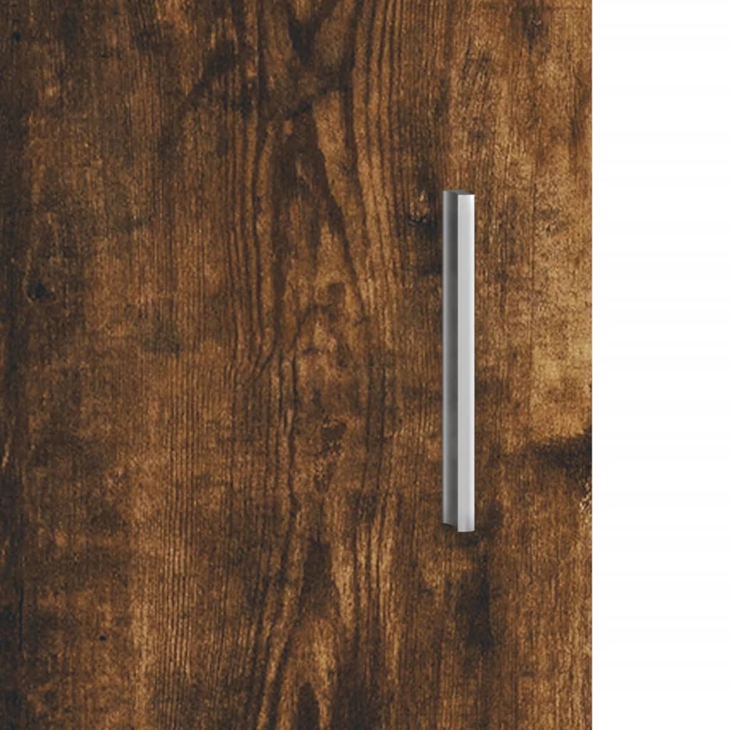 Supporto Acquario 101x41x58 cm in Legno Multistrato Rovere Fumo