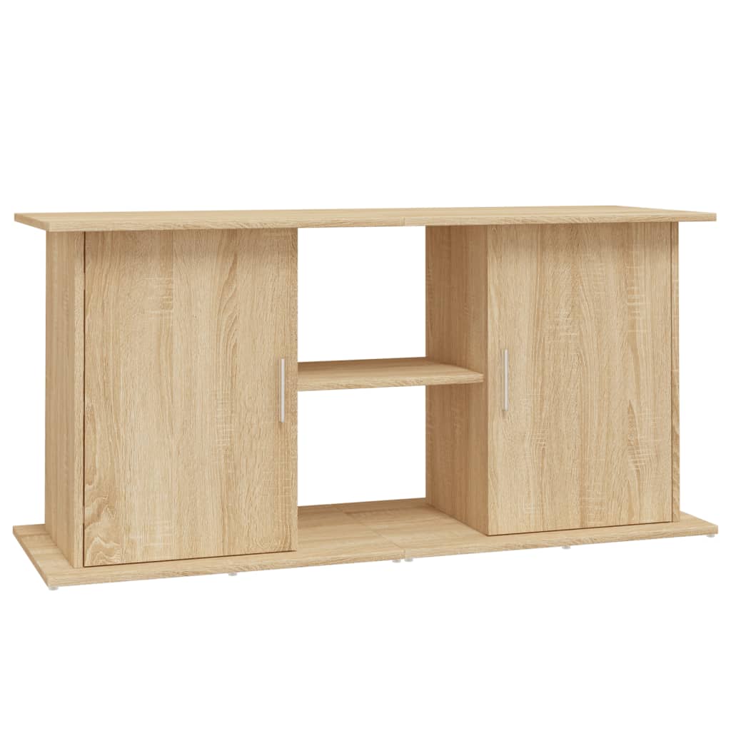 Supporto per acquario in rovere Sonoma 121x41x58 cm in legno ingegnerizzato