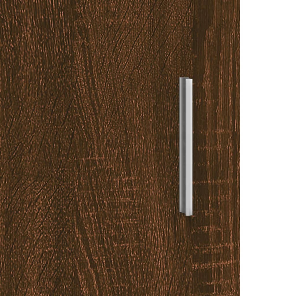 Supporto Acquario 121x41x58 cm Legno Multistrato Rovere Marrone