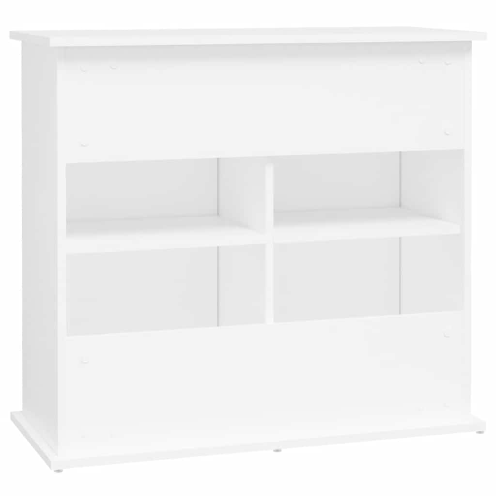 Supporto per Acquario Bianco 81x36x73 cm in Legno Multistrato