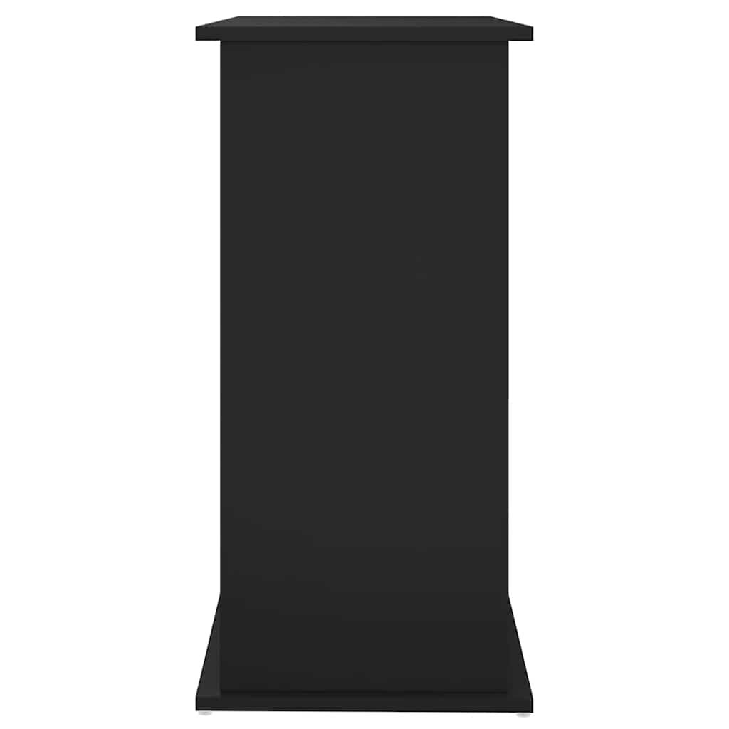 Supporto per Acquario 81x36x73 cm in Legno Multistrato Nero