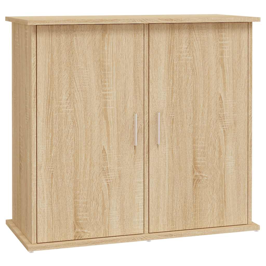 Supporto per acquario in rovere Sonoma 81x36x73 cm in legno ingegnerizzato