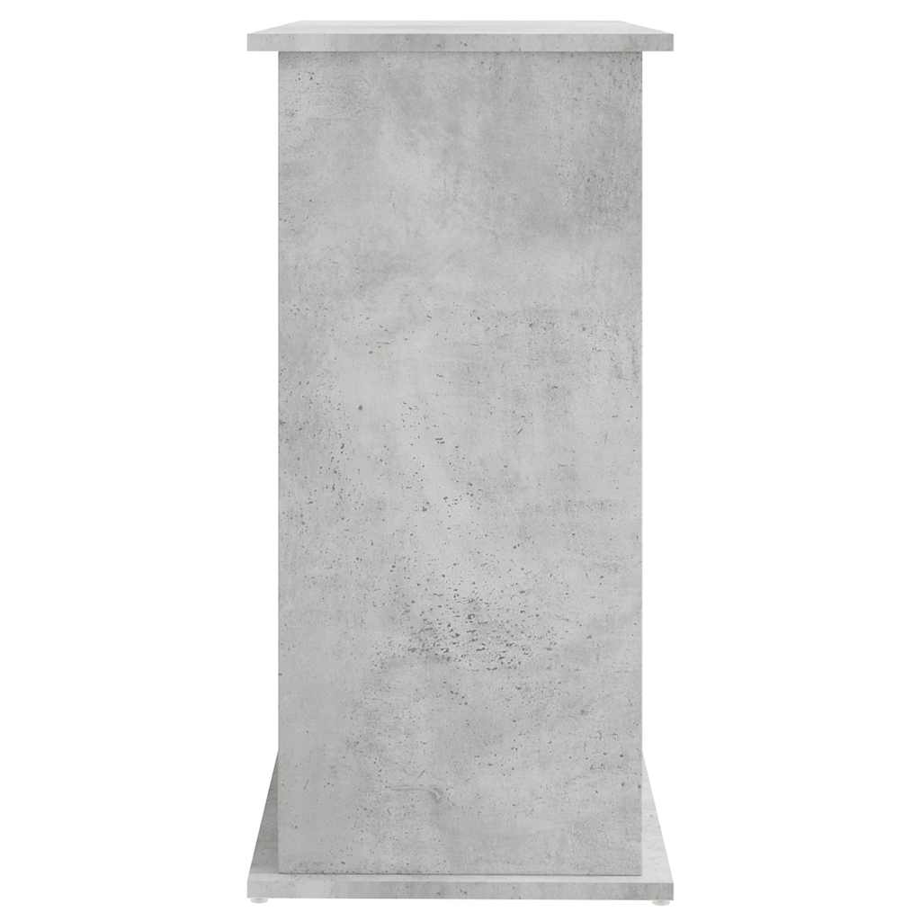 Supporto per acquario in cemento grigio 81x36x73 cm in legno ingegnerizzato