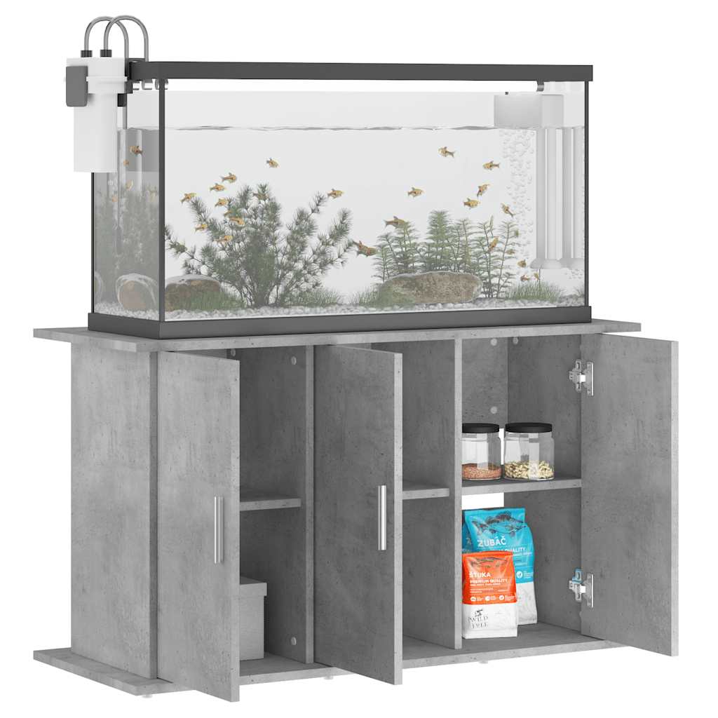 Supporto per acquario in cemento grigio 101x41x58 cm in legno ingegnerizzato