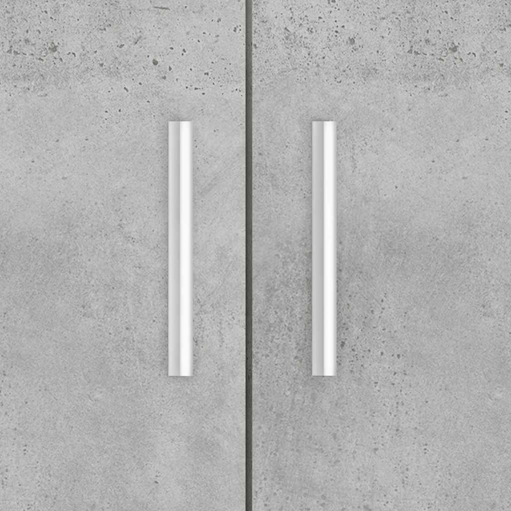 Supporto per acquario in cemento grigio 101x41x58 cm in legno ingegnerizzato