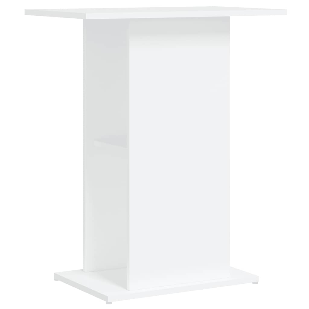 Supporto per Acquario Bianco 60,5x36x72,5 cm Legno Multistrato