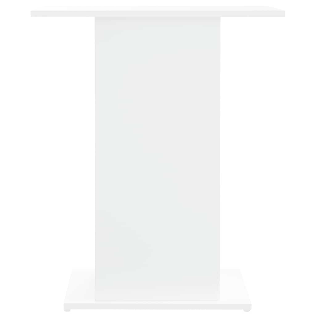 Supporto per Acquario Bianco 60,5x36x72,5 cm Legno Multistrato