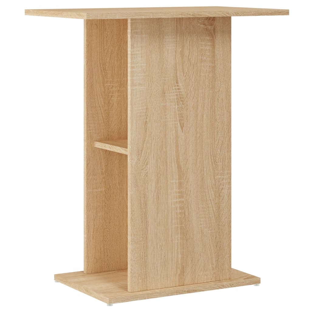 Supporto per acquario in rovere Sonoma 60,5x36x72,5 cm in legno ingegnerizzato