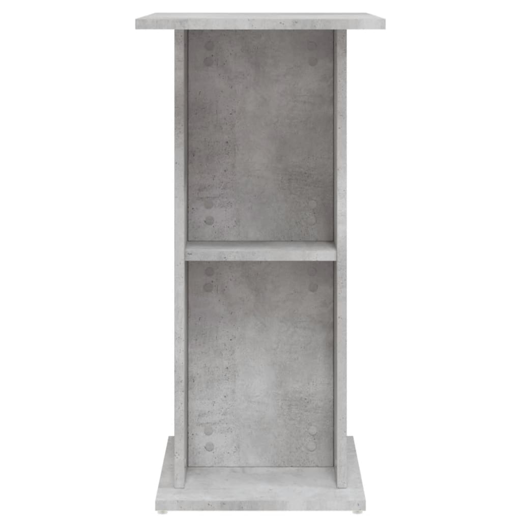 Supporto per acquario in cemento grigio 60,5x36x72,5 cm in legno ingegnerizzato