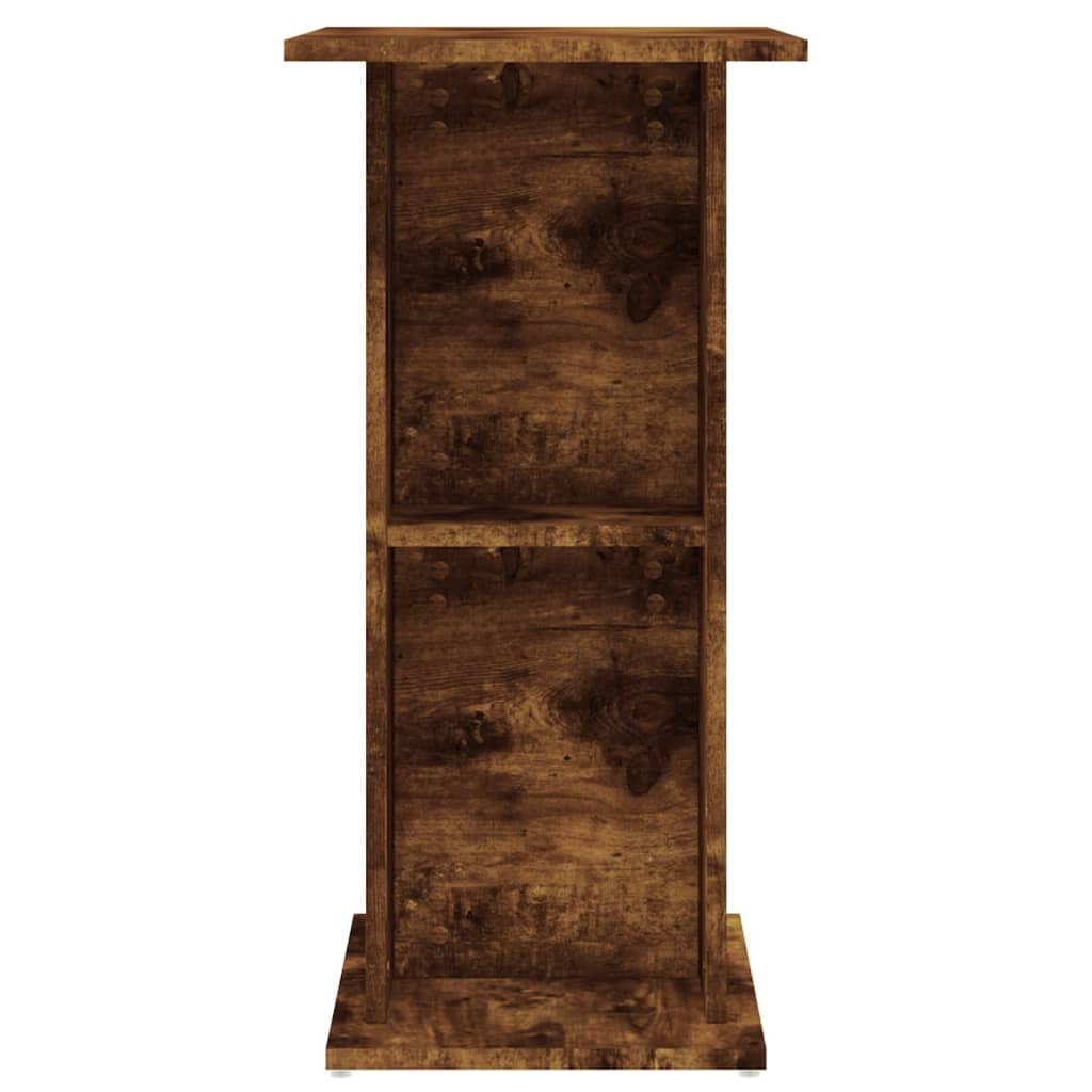 Supporto Acquario 60,5x36x72,5 cm Legno Multistrato Rovere Fumo