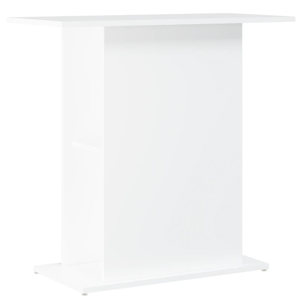 Supporto per acquario bianco 75x36x72,5 cm in legno ingegnerizzato