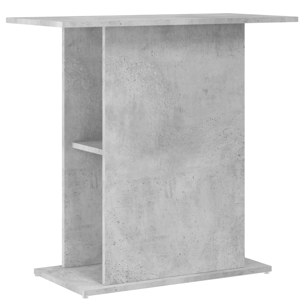 Supporto per Acquario 75x36x72,5 cm Multistrato Grigio Cemento