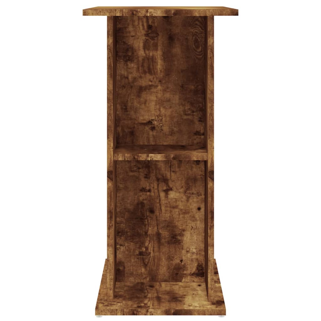 Supporto Acquario 75x36x72,5 cm Legno Multistrato Rovere Fumo