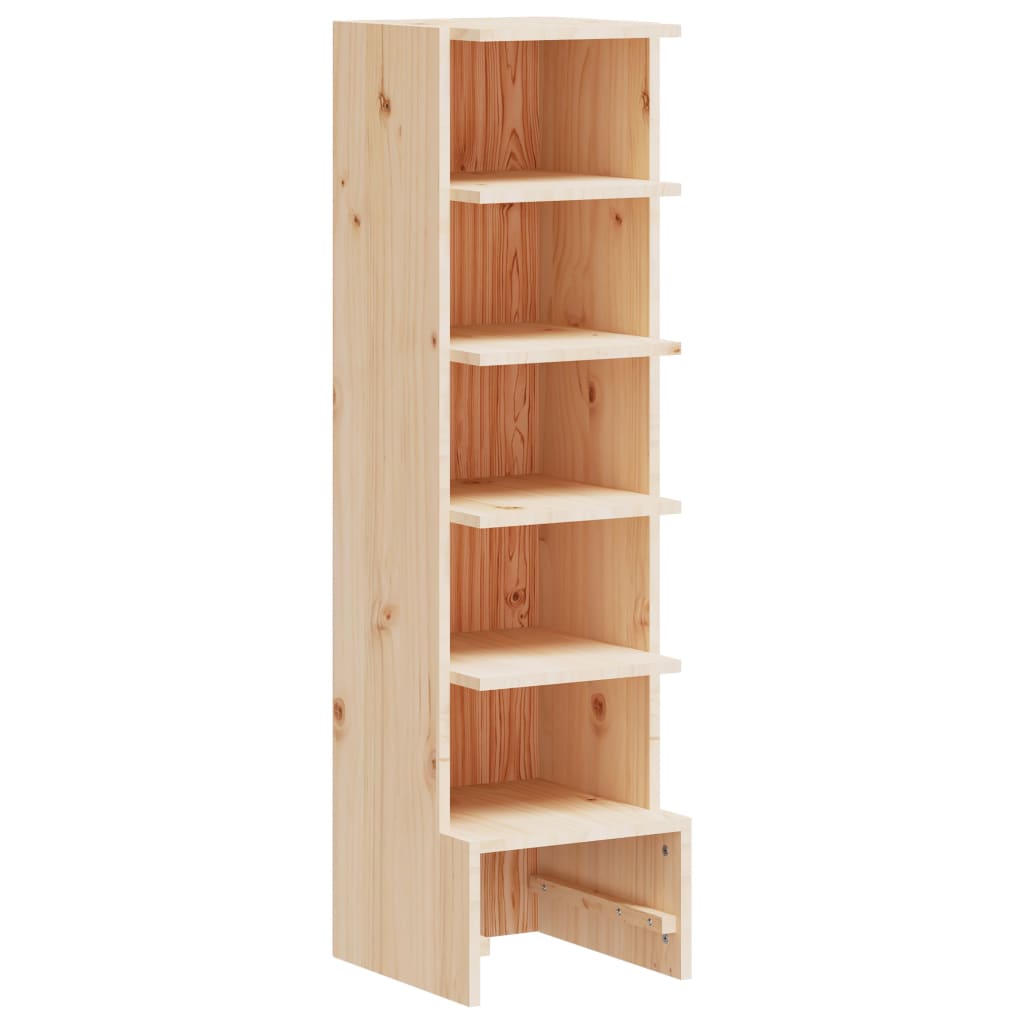 Scarpiera 28x30x104 cm in Legno Massello di Pino