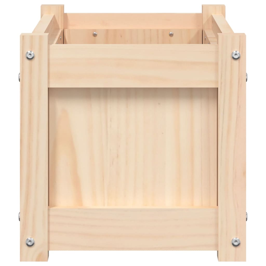 Fioriere da Giardino 2 pz in Legno Massello di Pino