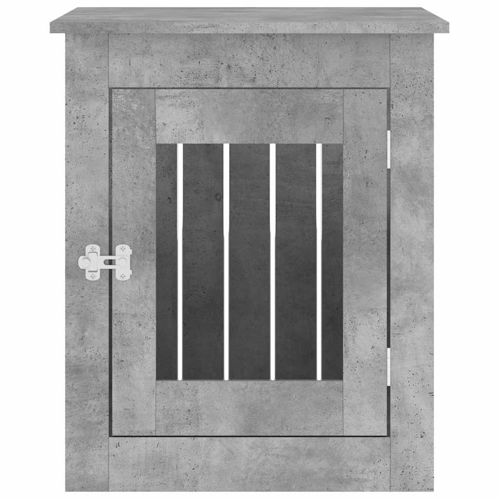 Gabbia Cani Arredamento Grigio Cemento 55x75x65cm Multistrato