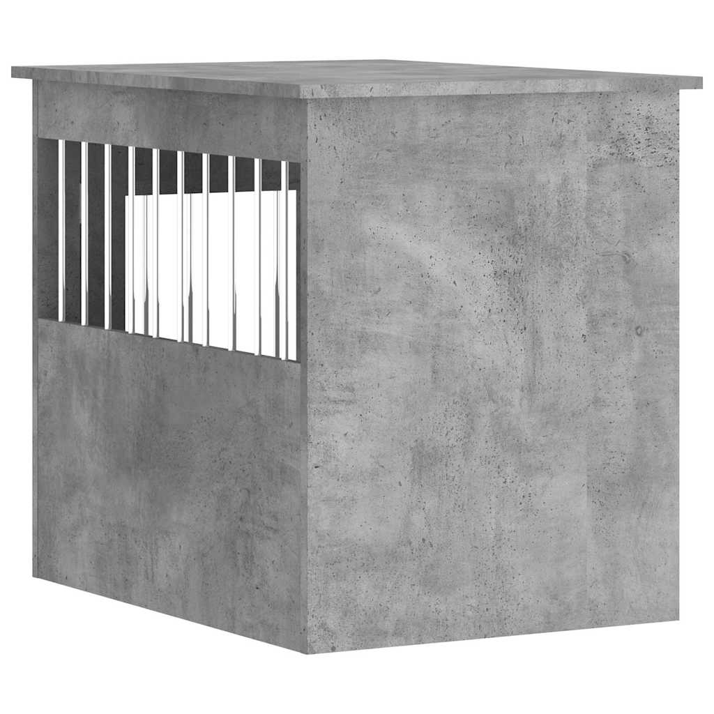 Gabbia Cani Arredamento Grigio Cemento 55x75x65cm Multistrato