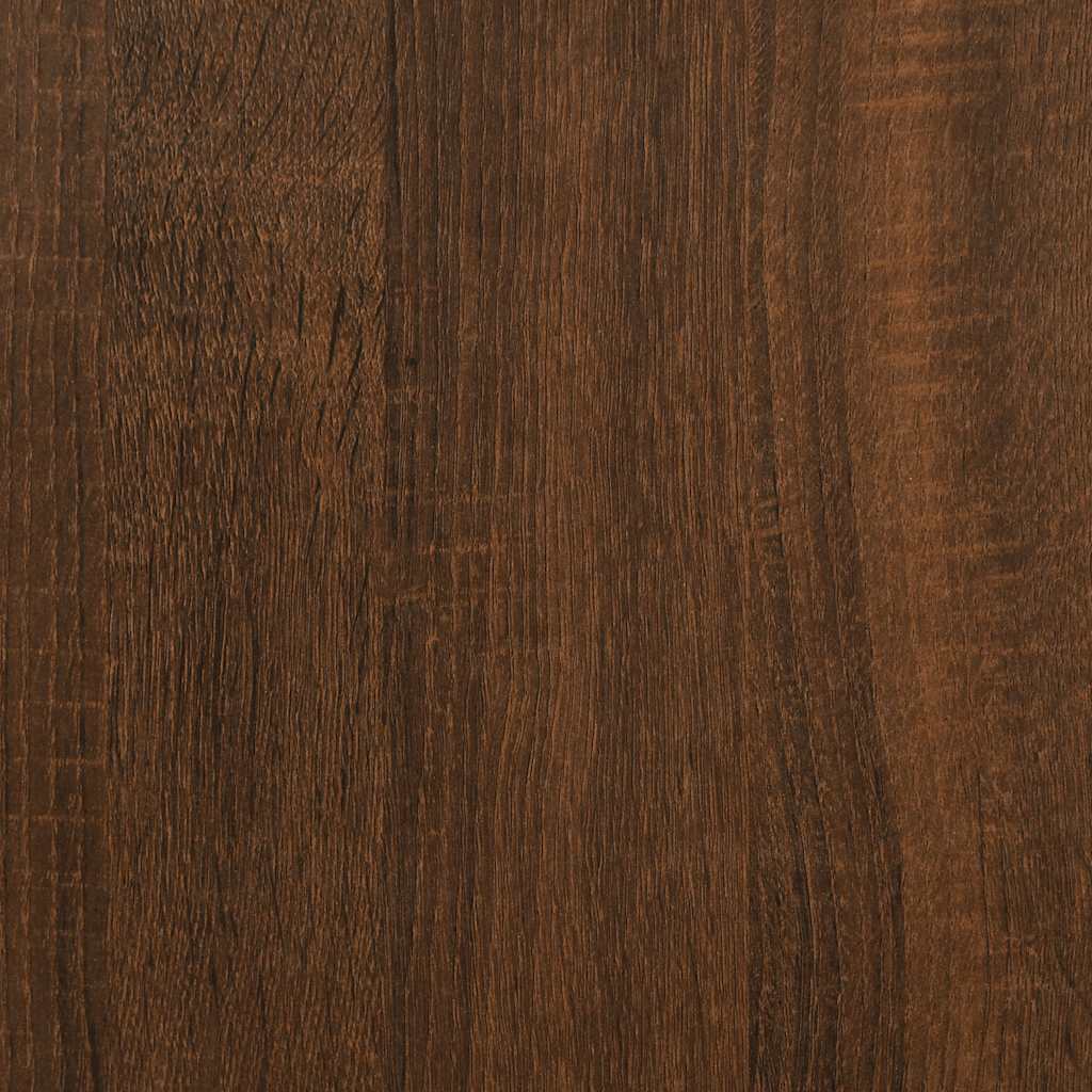 Gabbia Cani Arredamento Rovere Marrone 55x80x68cm Multistrato