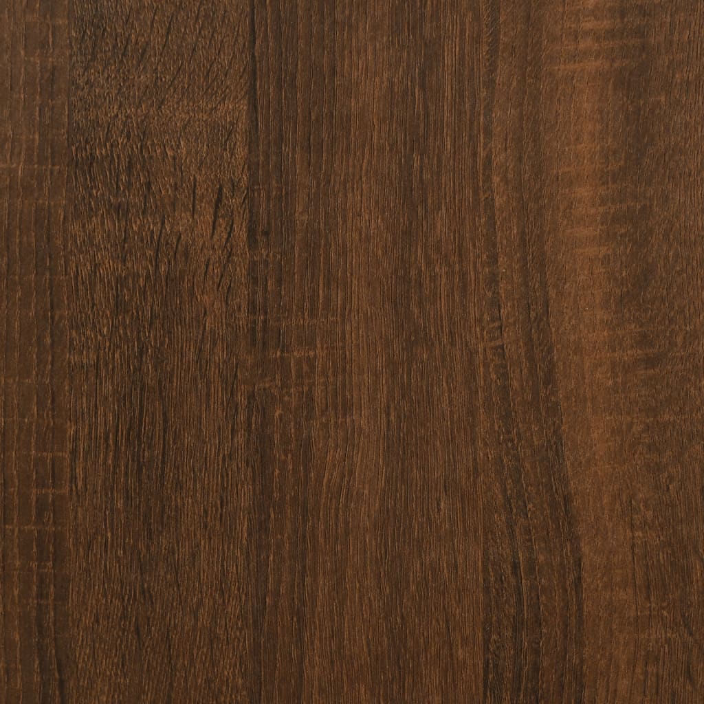 Gabbia Cani Arredamento Rovere Marrone 64,5x80x71cm Multistrato