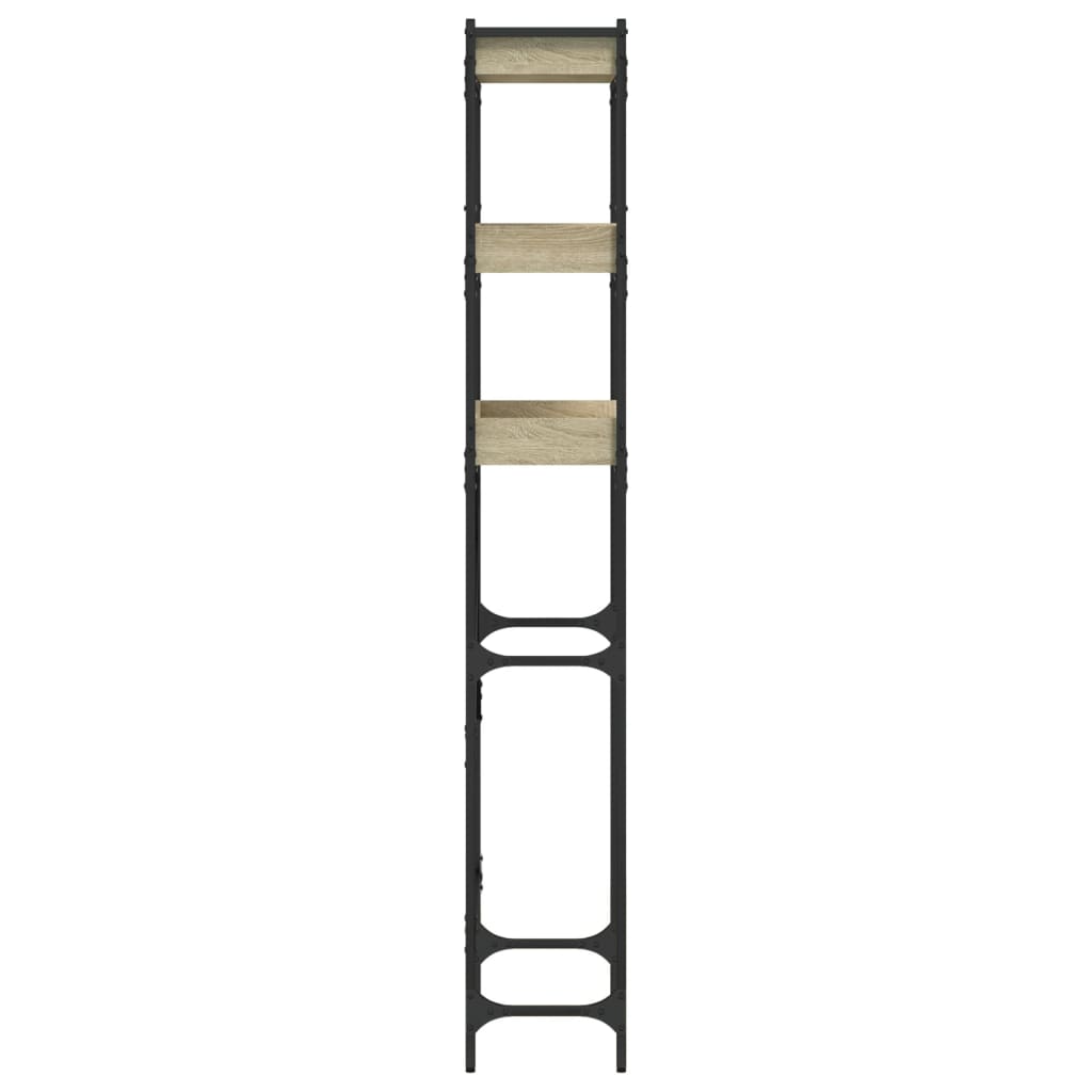 Scaffale per Lavatrice Rovere Sonoma 67x25x163 cm Multistrato