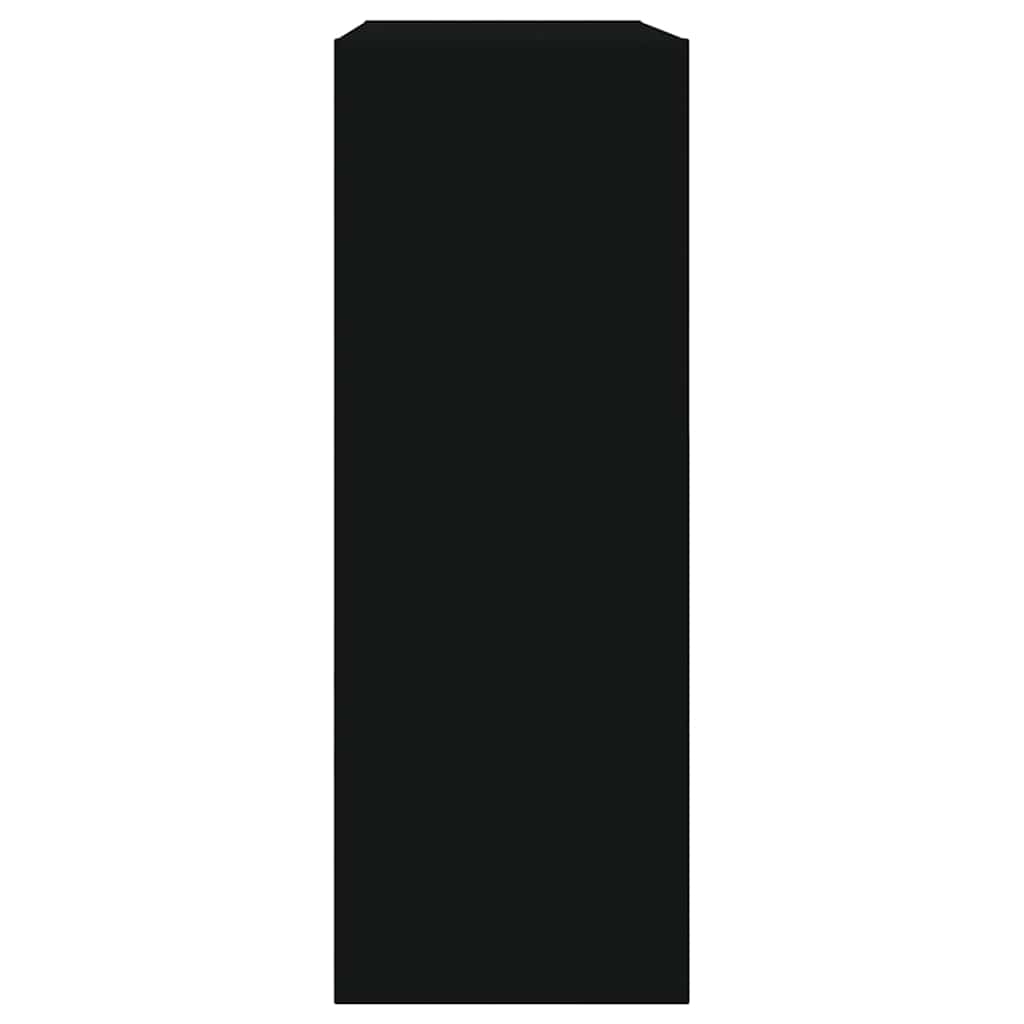 Scarpiera Nera 60x21x57 cm in Legno Multistrato