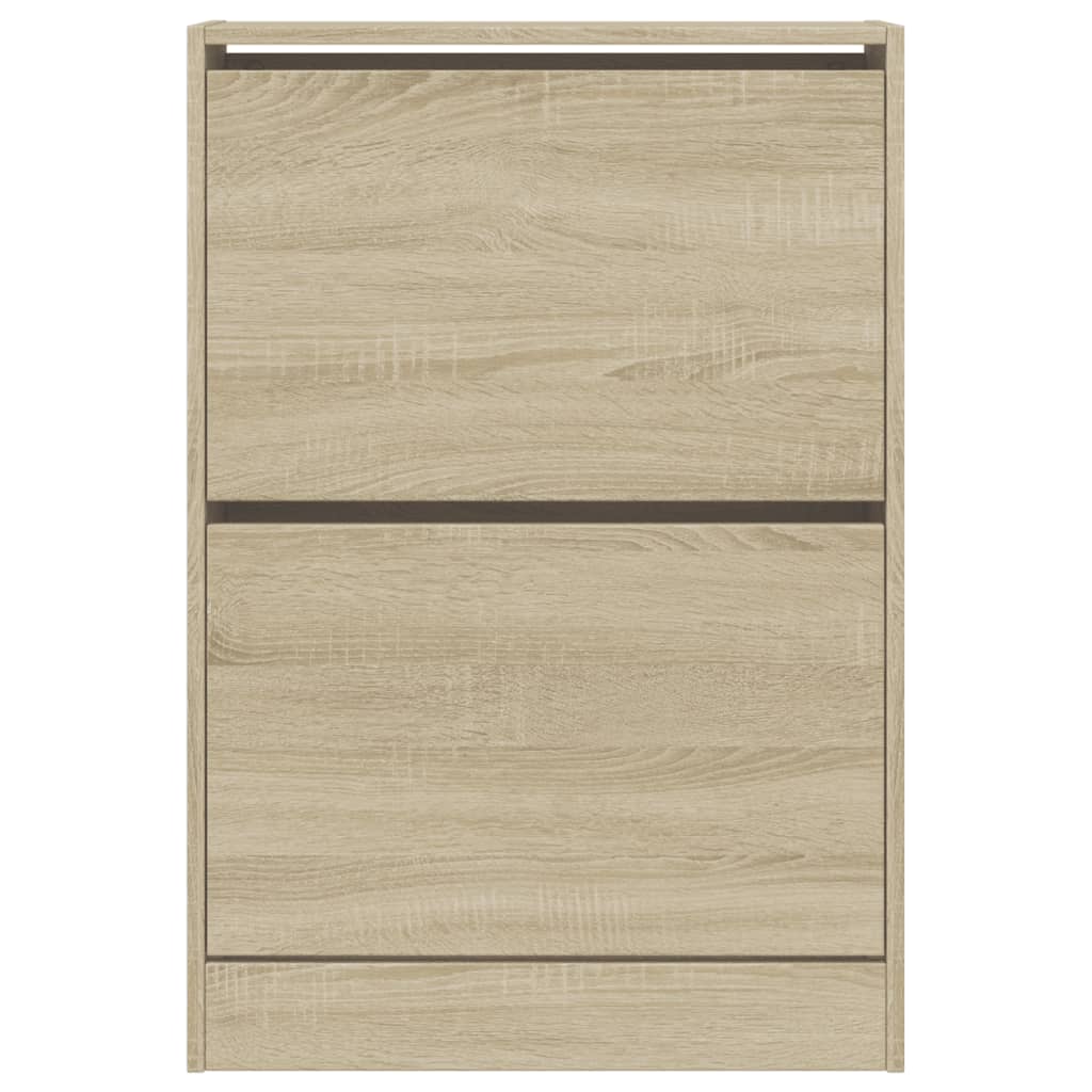 Scarpiera Rovere Sonoma 60x21x87,5 cm in Legno Multistrato