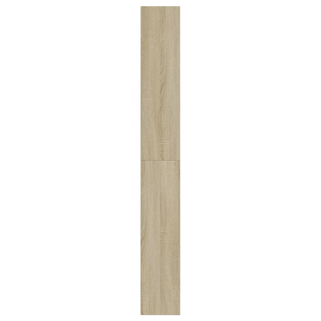 Scarpiera Rovere Sonoma 60x21x163,5 cm in Legno Multistrato
