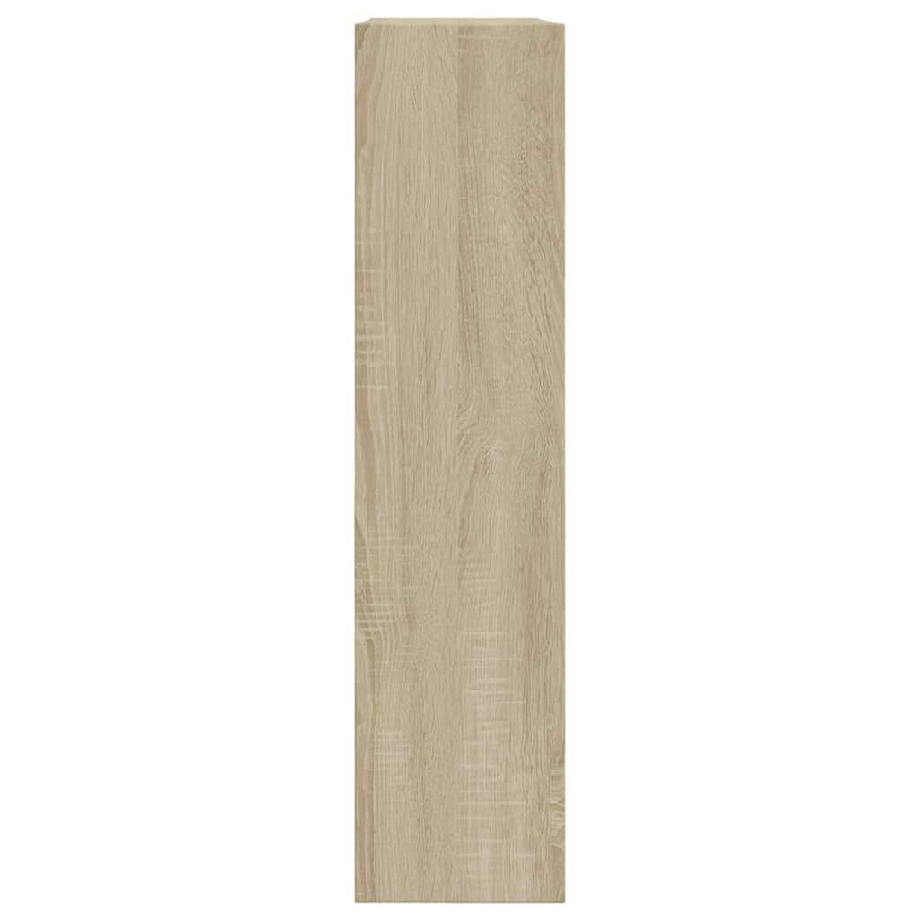 Scarpiera Rovere Sonoma 80x21x87,5 cm in Legno Multistrato