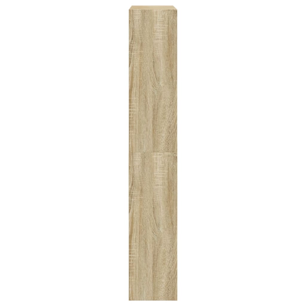 Scarpiera Rovere Sonoma 80x21x125,5 cm in Legno Multistrato
