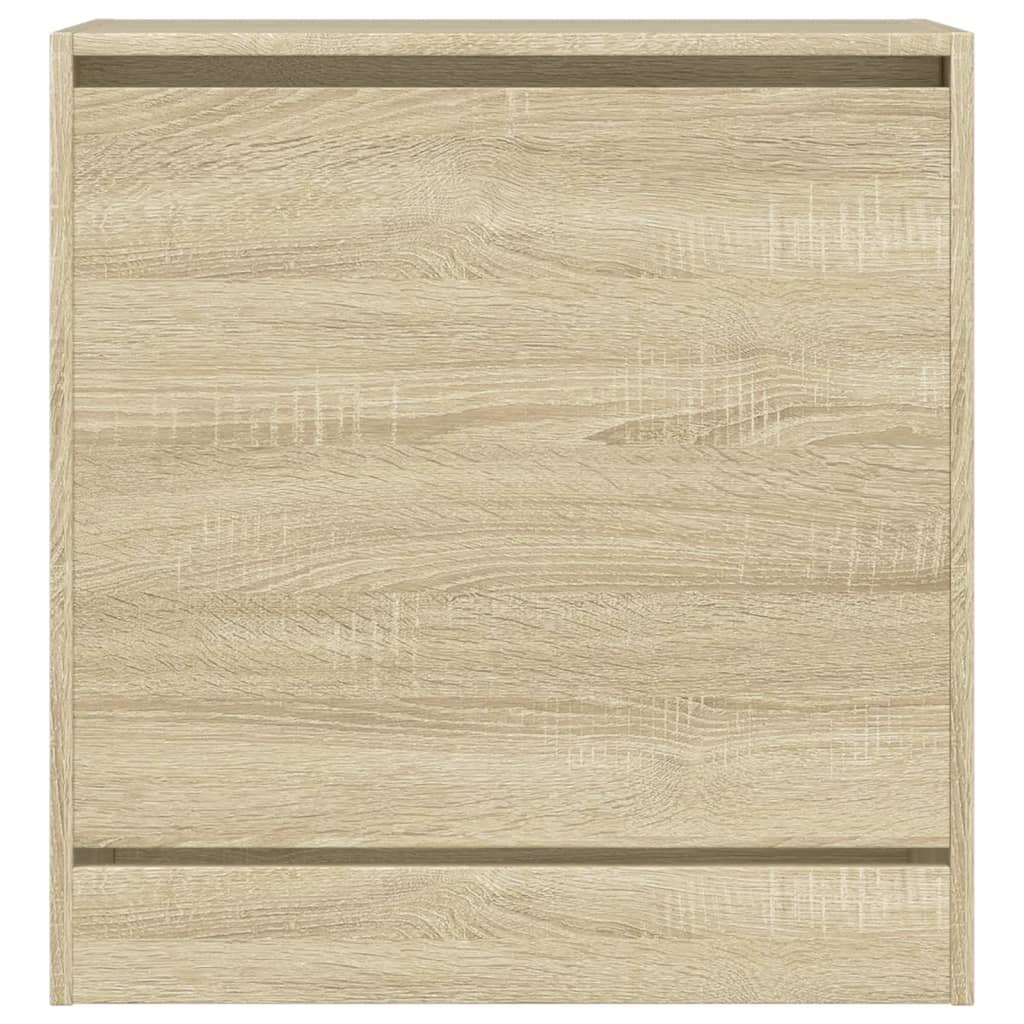 Scarpiera Rovere Sonoma 60x34x63,5 cm in Legno Multistrato
