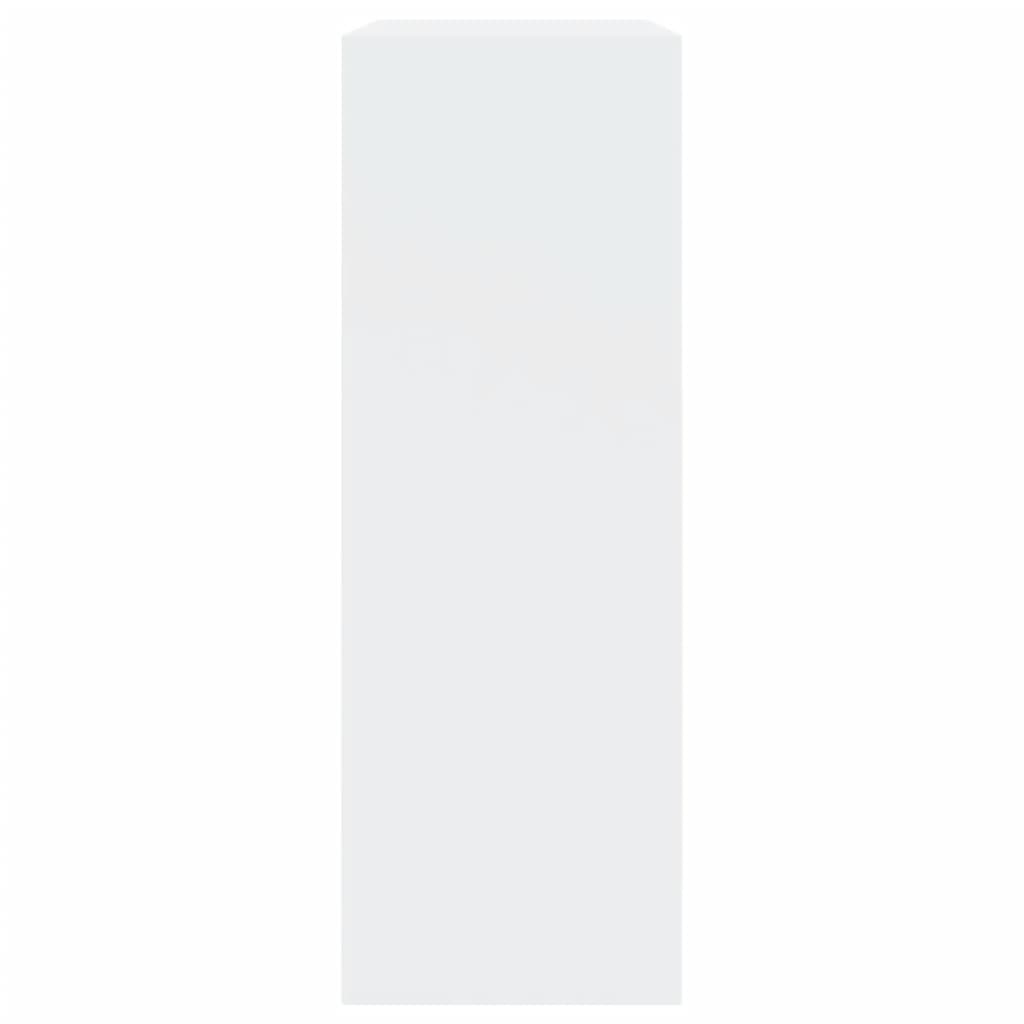 Scarpiera Bianca 80x34x96,5 cm in Legno Multistrato