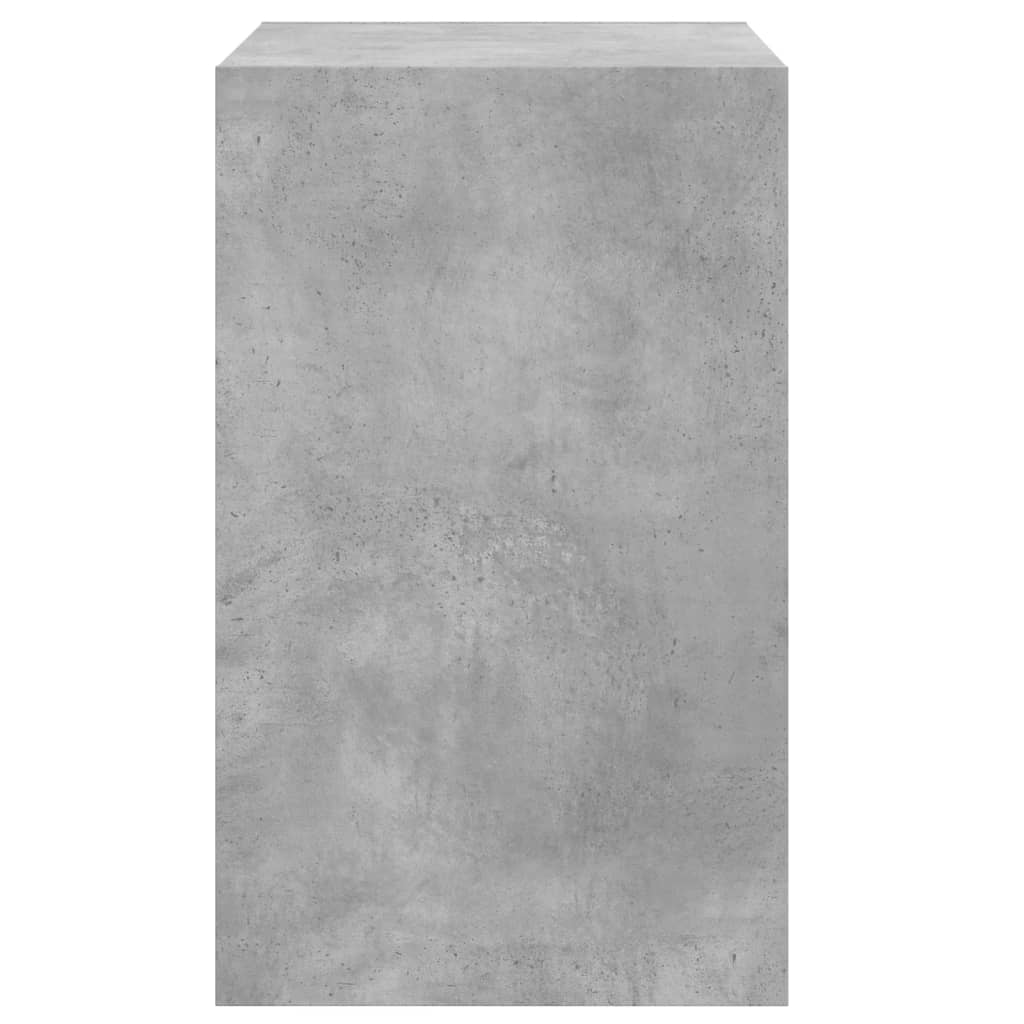 Scarpiera Grigio Cemento 60x42x69 cm in Legno Multistrato