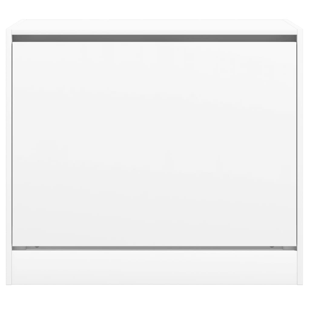 Scarpiera Bianca 80x42x69 cm in Legno Multistrato