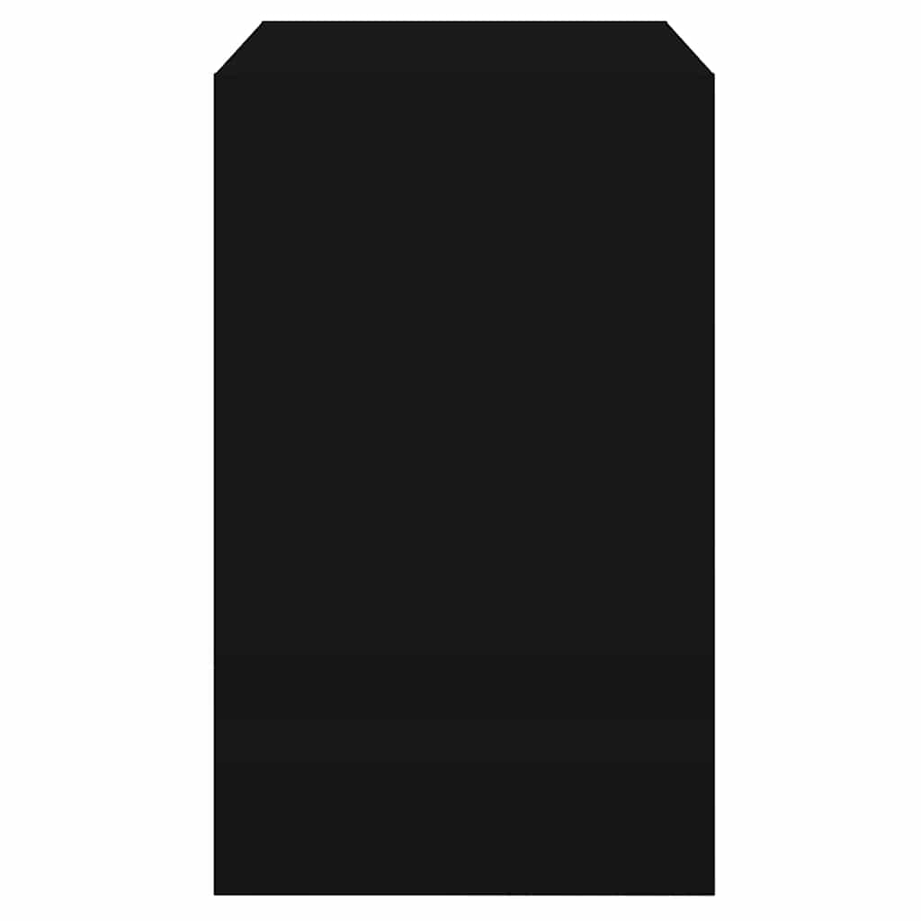 Scarpiera Nera 80x42x69 cm in Legno Multistrato