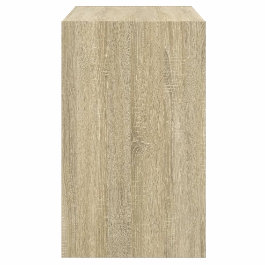 Scarpiera Rovere Sonoma 80x42x69 cm in Legno Multistrato