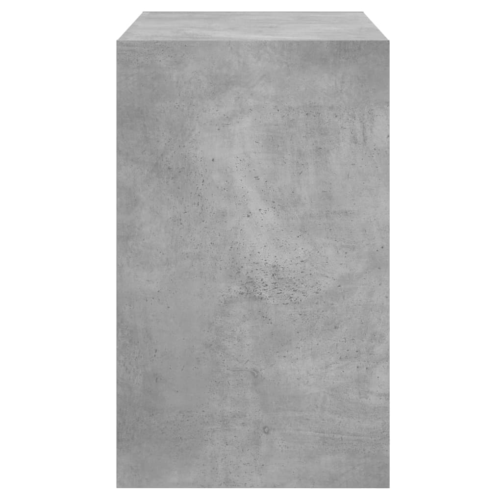 Scarpiera Grigio Cemento 80x42x69 cm in Legno Multistrato